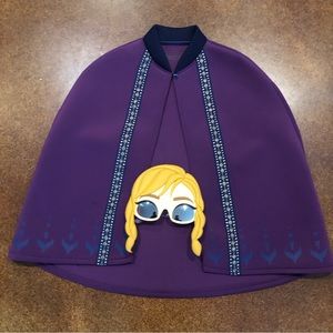 NWT Disney Frozen II Costume Foam Cape w Elsa Mask glasses